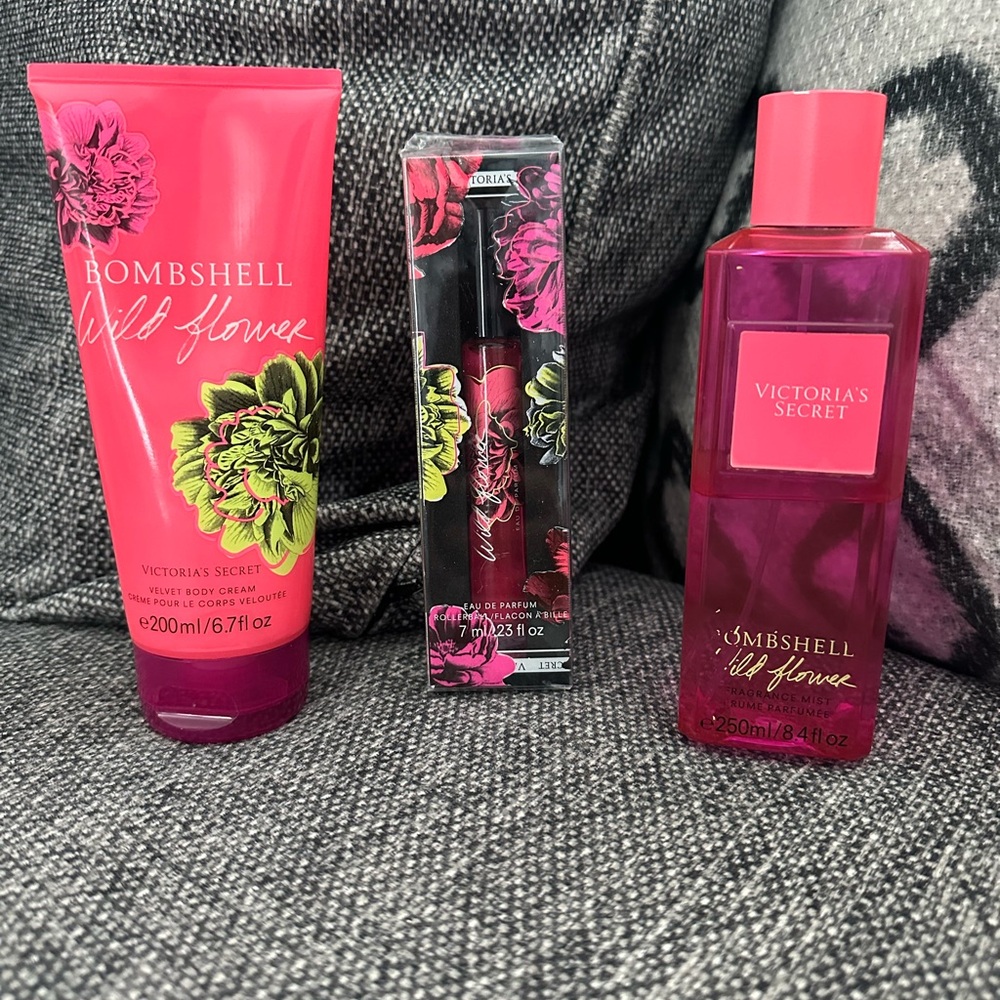 Victoria Secret Wildflower Bombshell Set
